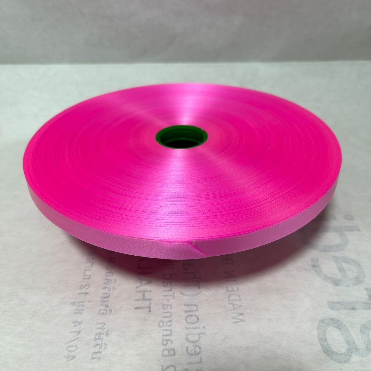 ริบบิ้นเบอร์ 2 ระฆัง ชมพูกลับบัว